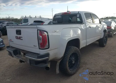 2017 GMC Canyon Slt из США, поврежденный, VIN 1GTP6DE12H1185518